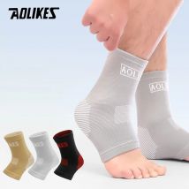 AOLIKES 1 PZ Nuovi Cavigliere Traspiranti per Uomo e Donna, Supporto per Caviglia a Compressione per Basket Corsa Escursionismo Sport