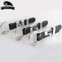 Leder Schlüsselanhänger für Mercedes Benz GL GLC ML SLK GLA GLE A B C E S R 3D Auto Schlüsselanhänger Metall Schlüsselanhänger Schlüsselanhänger Ringe Schlüsselanhänger