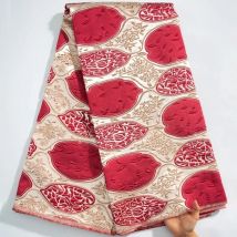 Neues Design Vergoldung Brokat Spitze hochwertige afrikanische Damast Spitze Stoff nigerian ische Jacquard Stoff Spitze für Party kleid s3747