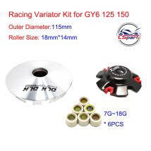 115MM 24MM 15MM Racing Variator GY6 125CC 150CC 152QMI 157QMJ Kazuma Baotian Taotao SunL Keeway Buggy ATV Roller Teile