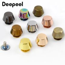 10/20 Stück Deepeel Metall Nagelnieten Schnalle Schrauben Leder Handtasche Dekorative Spikes Bodenschutz DIY Hardware Zubehör