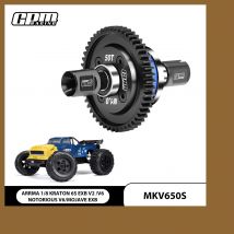 GPM 20 Crmnti Stahl + 7075 Legierungszentrum Komplettes Differential für ARRMA 1/8 Kraton V6 EXB Notorious V6