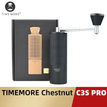 TIMEMORE Chestnut C3S Pro / C3ESP Pro Macinacaffè manuale con manovella pieghevole S2C Burr all'interno Macinacaffè portatile manuale