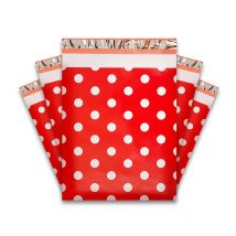 INPLUSTOP 50Pcs/lots PE Colors Printing Express Bags Cute Pattern Clothing Shipping Bags Waterproof Poly Mailer Postal Mail Bags