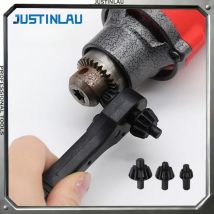 1 Set Electric Drill Special Chuck Key Wrench Tool Labor-saving 2-in-1 Ratchet Quick Disassembly Key Handgun Drill Accessories