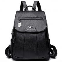 5 Color Women Soft Leather Backpacks Vintage Female Shoulder Bags Sac a Dos Casual Travel Ladies Bagpack Mochilas School Bags