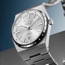 BORMAN Herren-Automatikuhr, 40 mm, Vintage-Mechanische Armbanduhr, ultradick, 5 Bar, wasserdicht, Saphir, leuchtend, Miyota 9015