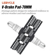 LEBYCLE MTB Bici Da Strada V-Pastiglie Freno Bici Scarpe Da Freno 70mm 73mm Filettato Per Freni A Tiro Lineari Tutti i Meteo A Basso Rumore