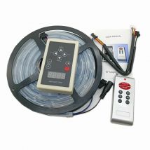 5m RGB dream magic led strip DC12V 6803 IC IP67 waterproof LED Strip 5050 SMD 150LED flexible light+133 Program RF controller
