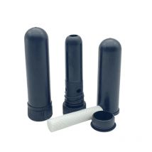 250 Stück Inhalatorstift, ätherisches Öl, Aromatherapie, Naseninhalatorschlauch mit Baumwolldochten, leerer leerer Naseninhalator für ätherische Öle
