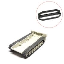 1Set Pista in resina in scala 1/72 per modello di carro armato da battaglia principale M1A2 Piste infinite stampate in 3D integrate Sostituzioni fai da te