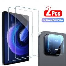 2 stücke Für Xiaomi Pad 6 5 Pro 6s Pro 12,4 Screen Protector Gehärtetem Glas Für MiPad 5/6 Pro redmi Pad Schutz Film Zubehör