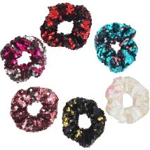 Farbige Pailletten Haarband Frauen Zubehör Elastische Seil Pferdeschwanz Halter Haarband Kopfbedeckung Shinning