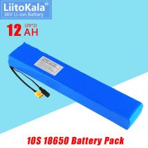 Liitokala 36v 12ah 10ah hohe Leistung und Kapazität 42v 18650 Lithium batterie elektrischer Motorrad