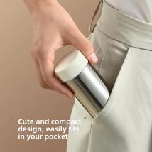 120 ml/150 ml/180 ml 316 Edelstahl Tragbare Thermoskanne Vakuum Wärmedämmung Tasche Tasse Mini Wasser flasche für Milch & Kaffee