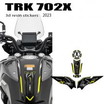 2023 Trk702x Accessori Moto 3D Gel Adesivo in resina epossidica Kit di protezione del serbatoio per Benelli TRK 702X 2023-
