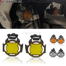 2024 für BMW R 1300 GS R1300GS Abenteuer 2023 2025 Motorrad Zubehör Flipable Nebel Licht Schutzfolie Lampe Abdeckung Schild