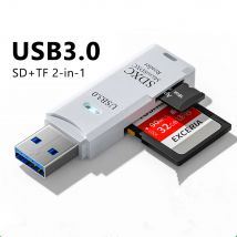Czytnik kart USB 3.0 Czytnik kart pamięci SD TF 2 w 1 Szybki czytnik kart inteligentnych Adapter do laptopa PC Akcesoria