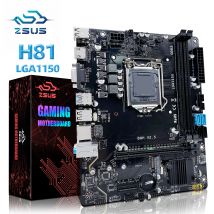 ZSUS H81 Motherboard LGA 1150 Motherboard Support Base Pentium Celero Core i3 i5 i7 4th processor DDR3 RAM SATA3.0 USB3.0