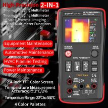 ZOYI ZT-R01 Zwei-in-Eins-Infrarot-Wärmebild-Multimeter Industrielle Wartung der Leiterplatten für elektrische Fußbodenheizung