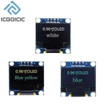 Blau/Weiß/Gelb Blau Farbe 128X64 OLED LCD LED Display Modul Für Raspberry Pi Arduino 0,96 I2C IIC Seriell
