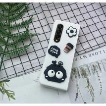 Funda de teléfono de PC con dibujos animados coreanos DIY para Samsung Galaxy Z Fold 5, funda para Galaxy Z Fold 4, funda Z Fold3 Capa para parejas Fold6