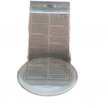 50pcs Bar Mitzvah Souvenir Wedding Invitation Cards Personalize Hebrew Benchers Acrylic Fancy Birthday Guest Invitation Cards