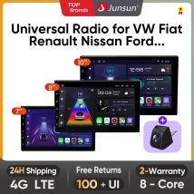 Junsun 2 din 7 zoll Universal Radio Multimedia mit Rückfahr Kamera Intelligente Systeme für Apple Car play Android Auto FM GPS