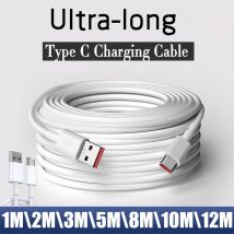66W kabel TYPE-C szybkiego ładowania USB 3M 5M 8M 10M 12M urządzenie USB C Micro USB kabel do