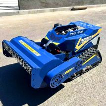 Spedizione gratuita personalizzata CE EPA Motore diesel All Terrain Agricoltura Gomma Robot telecomandato Flail Tosaerba
