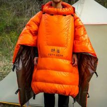 ASTA GEAR 700FP Sleeping Bag Outdoor Camping Duck Down Quilt Ultralight Multi-functional Sleeping Bag 20D nylonThermal Windproof