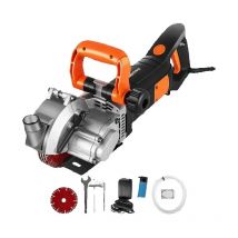 SucceBuy 4800W Parete Chaser Calcestruzzo Mattoni Taglierina 5000RPM Elettrico Senza Soluzione di Continuità Slotter 133mm Lame per Sega Circolare Utensili Elettrici