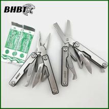 BHBT Multiutensili Forbici Strumento combinato pieghevole Attrezzatura di sopravvivenza EDC Mini pinze multifunzionali