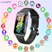 LAXASFIT Smart Watch 1.45-inch HD Bluetooth Calling Music Playback Pedometer Men and Women 2025 New Smartwatch Holiday Gift