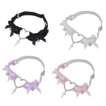 Lolita Garter Belt Cross Pendant Bowknot Bell Leg Ring Thigh Sexy Harajuku Harness Japanese Girl Suspender for Stocking Costume