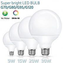 Lampadine a LED E27 30W 20W 15W 9W 5W Risparmio energetico DC AC 220V 230V G80 G95 G120 Lampada a LED Luce globale Lampada Fiala Illuminazione a LED