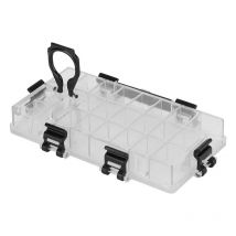 24 Wells Watercolor Palette Box Paint Tray Box with 6 Sealed Locks Airtight Leakproof Travel Palette for Watercolor Half Pans