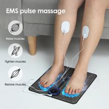 EMS masażer do stóp Pad ulga w bólu relaks stóp masaż akupunkturowy elektryczna stymulacja mięśni poprawa krążenia krwi rozluźnij stopy