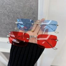 Fashion Square Sunglasses Women Men Brand Designer Stylish Sun Glasses Female Outdoor Geometric Travel Oculos De Sol