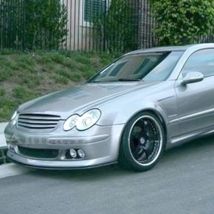 Per Mercedes Benz CLK W209 2 Doot Coupe Corse Grille 2003-2009 Anteriore Della Copertura Del Respingente Refitting Accessori Griglia Body Kit Per Lo Styling