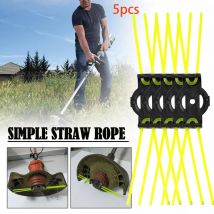 5 stücke Einfache Gras Seil Mäher Zubehör Stroh Seil Tragen-beständig Mäher Kopf Ersatz Outdoor Garten Zubehör