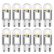 10PCS W5W Led T10 WY5W Lampadine a LED Luce per auto COB Luci di parcheggio a cuneo per auto Lampade