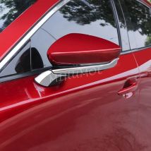 Specchietto retrovisore laterale cromato Finiture Strisce di copertura per Mazda 3 (BP) Berlina Hatchback 2019 2020 2021 2022 2023 2024
