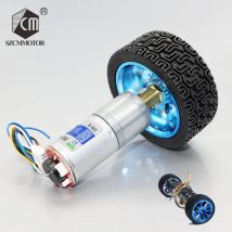 JGA25-370 Motore ad ingranaggi CC 6v 12V 24V Encoder contagiri disco personalizzazione del motore di bilanciamento ad alta potenza e coppia elevata