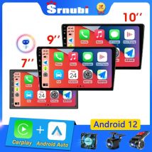 Srnubi 2 din 7” 9” Android 12 per Toyota VW Kia Nissan Honda Lada Ford Autoradio Lettore Multimediale Carplay Stereo 4G GPS DVD