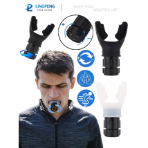 Portable Lung Capacity Abdominal Breathing Trainer With Adjustable Resistance Lmprove Your Lung Capacity And Sleep Quality