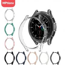Cover per orologio per Samsung Galaxy Watch 4 Classic 42mm 46mm Custodia per PC Custodia protettiva per paraurti completa per Watch 6 Classic 43 47mm
