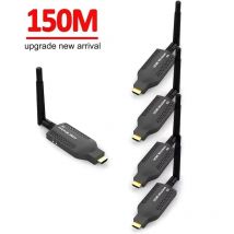 1080P 4K 150M Wireless HDMI Extender Audio Video Sender und Empfänger Kit für DVD Kamera Laptop PC zu TV Monitor Projektor