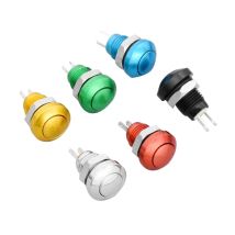 1pc 8mm Momentary Metall Horn Türklingel Glocke Push Button Schalter Wasserdichte Auto Auto Motor PC Power Start Starter