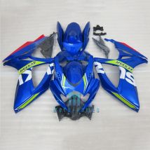 Juego de carenado para motocicleta, kit de carrocería de plástico ABS para GSXR600, GSXR750, GSXR 2006, 2007, inyección K6, K7, 06, 07, 600